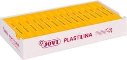 C/15 BARRAS PLASTICINA JOVI 71 MEDIA 150G. AMARELO ESCURO