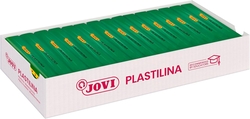 C/15 BARRAS PLASTICINA JOVI 71 MEDIA 150G. VERDE ESCURO