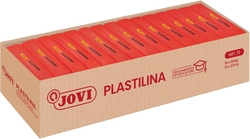 C/15 BARRAS PLASTICINA JOVI 72 GRANDE 350G. VERMELHO