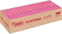 C/15 BARRAS PLASTICINA JOVI 72 GRANDE 350G. COR-DE-ROSA