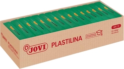 C/15 BARRAS PLASTICINA JOVI 72 GRANDE 350G. VERDE ESCURO