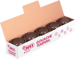 C/5 BOTES TEMPERA JOVI 35ML MARRON