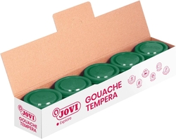 C/5 BOTES TEMPERA JOVI 35ML VERDE OSCURO