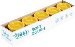 Pack 5 botes blandiver soft dough 110g color amarillo