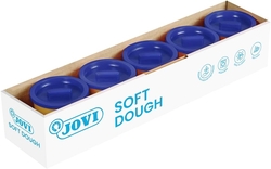 Pack 5 botes blandiver soft dough 110 g. color azul