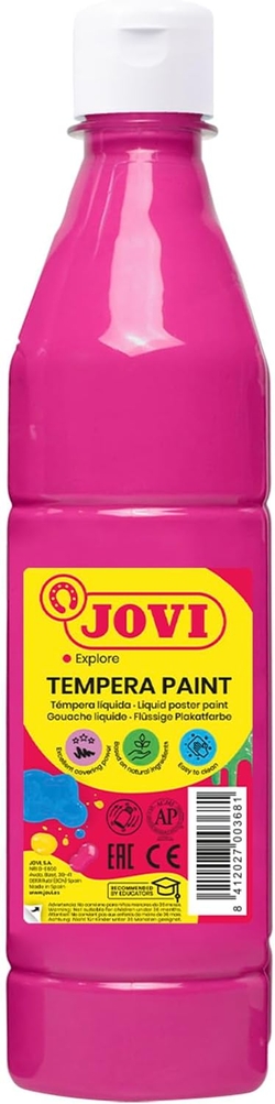 Bote tempera liquida jovi magenta 500 ml