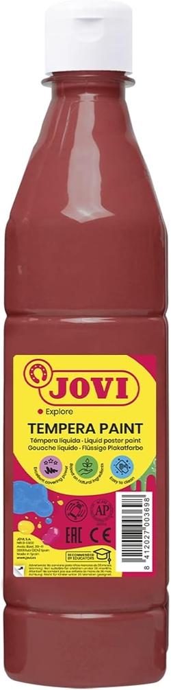 JAR OF LIQUID GUACHE JOVI 500ML BROWN