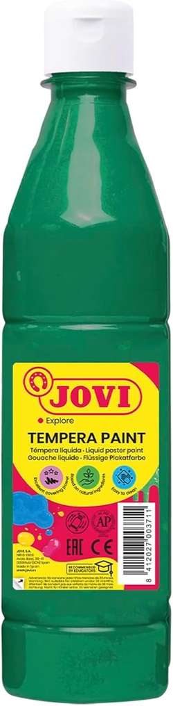 POT TEMPERA LIQUIDA JOVI 500ML VERD OSCURO