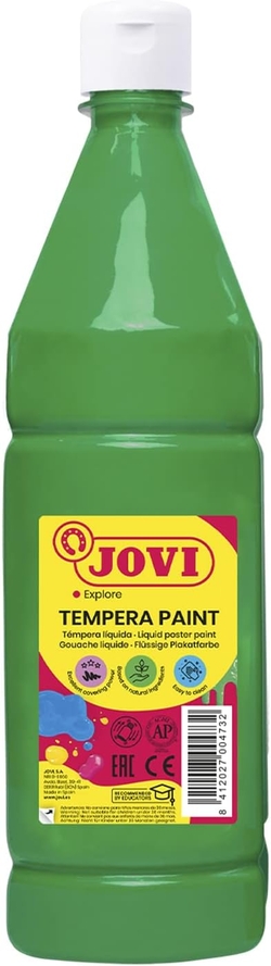 JAR OF LIQUID GUACHE JOVI 1000ML MEDIUM GREEN