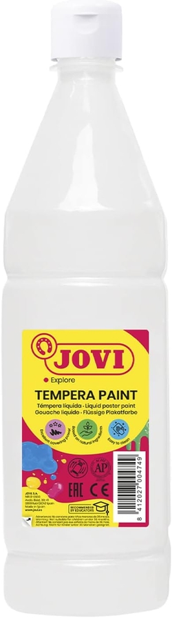 POT TEMPERA LIQUIDA JOVI 1000ML BLANC