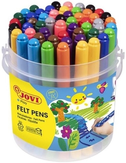 BOTE 48 ROTULADORES JOVI MAXI SURTIDOS FELT PENS
