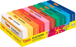 C/10 MEDIUM JOVI PLASTICLINE CUPS 150G ASSORTED COLORS