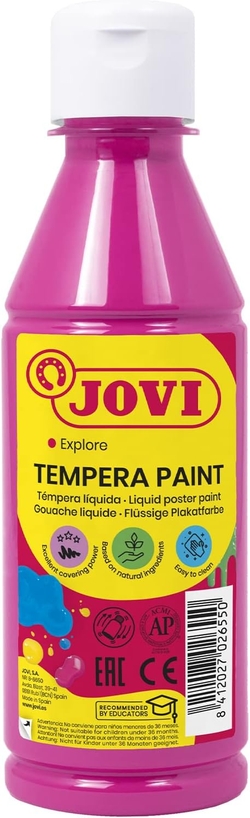 BOTE TEMPERA LIQUIDA JOVI 250ML MAGENTA