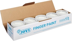 ESTOXO 5 BOTES PINTURA DEDOS JOVI 125ML BRANCO