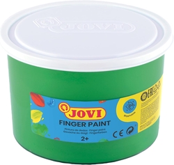 Bote pintura de dedos 500ml verde