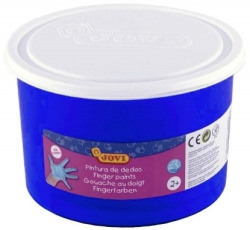 JAR OF FINGER PAINT 500ML BLUE