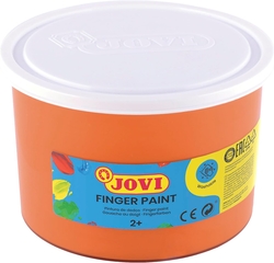 JAR OF FINGER PAINT 500ML ORANGE