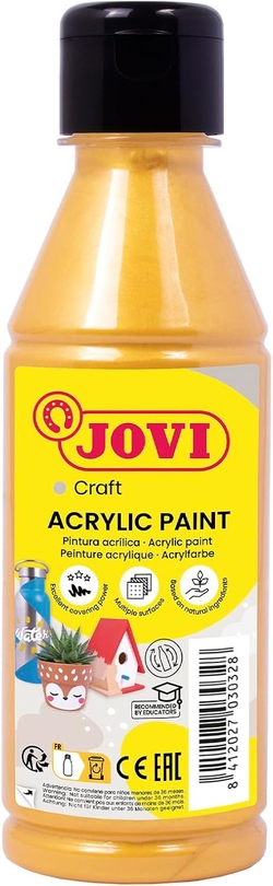 POT PINTURA JOVIDECOR ACRYL ORO 250ML