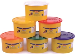 C/6 BOTTLES SOFT DOUGH BLANDIVER 460G ASSORTED COLORS