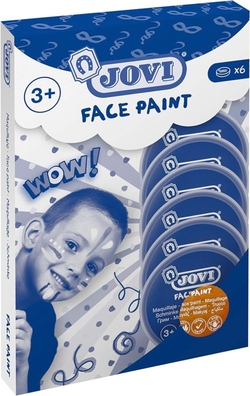 ESTOXO 6 BOTES DE PINTURA FACIAL 8ML LARANXA