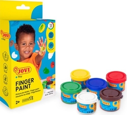 ESTOJO 6 BOTES PINTURA DEDOS JOVI FINGER PAINT 35ML COLORE
