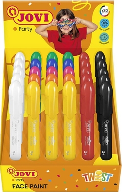 EXP 30 STICKS PINTURA FACIAL CORES FORNECIDOS