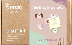 KIT ARTES MANUAIS ÍMÃS DE MASCOTAS COM PASTA MODELAR AIR D