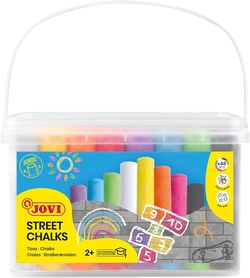 CUBO 48 GIZ JUMBO CORES SORTIDOS STREET CHALKS