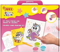 UNICORN COLORED SAND PAINT KIT