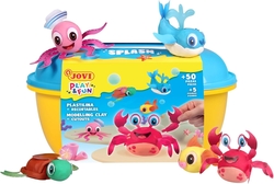 COFRE DE PLASTILINA SPLASH CON COMPLEMENTOS E RECORTABLES
