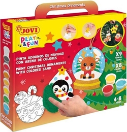 KIT PINTA AVEC ARENA DE COULEURS CHRISTMAS ORNAMENTS