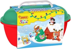COFRE 24 BARRES PLASTILINA 15G CHRISTMAS ADVENTURE