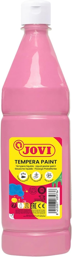 Bote tempera liquida jovi 1000ml rosa