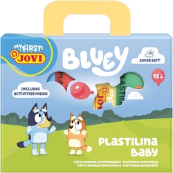 ÉTUI 4 PASTILLAS PLASTILINA 38G BLUEY MAY FIRST