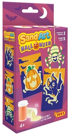 KIT MINI SAND ART HALLOWEEN PLAY & FUN