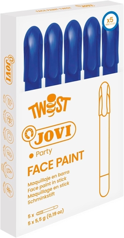 ESTUCHE 5 STICKS DE MAQUILLAJE JOVI AZUL