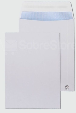 C/250 BORSA CUARTO PROLONGADO A-6 AUTOADHESIVO 184X261