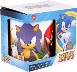 Taza De Cerámica De 325 Ml En Caja Regalo De Sonic