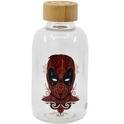 Botella Cristal Deadpool Marvel 620Ml