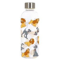 Botella De Plástico La Dama Y El Vagabundo 850 Ml