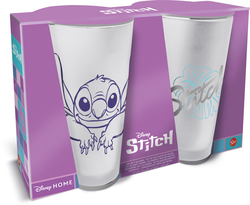 Set 2 Vasos Casual Stich Cristal 490Ml