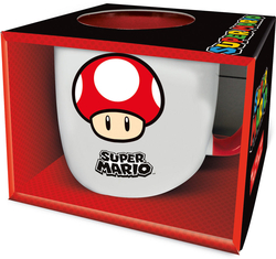 Taza Cerámica Elite Super Mario 380Ml (Caja Regalo)