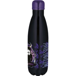 Botella Metálica Wednesday Nevermore 780 Ml
