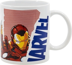 Taza De Cerámica De 325 Ml En Caja Regalo De Los Vengadores