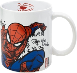 Taza De Cerámica De 325 Ml En Caja Regalo De Spider-Man