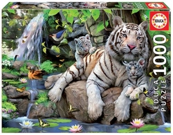 TIGRES BLANCOS DE BENGALA.(PUZZLE 1000)