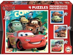 CARS 2 PUZZLE PROGRESIVO.(12,16,20,25 PZAS)