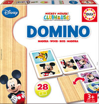 DOMINO MICKEY MINNIE.(28 PZAS MADERA)