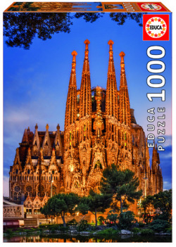 SAGRADA FAMILIA BARCELONA PUZZLE 1000 PEZAS