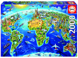 SIMBOLOS DEL MUNDO PUZZLE 2000 PEÇAS